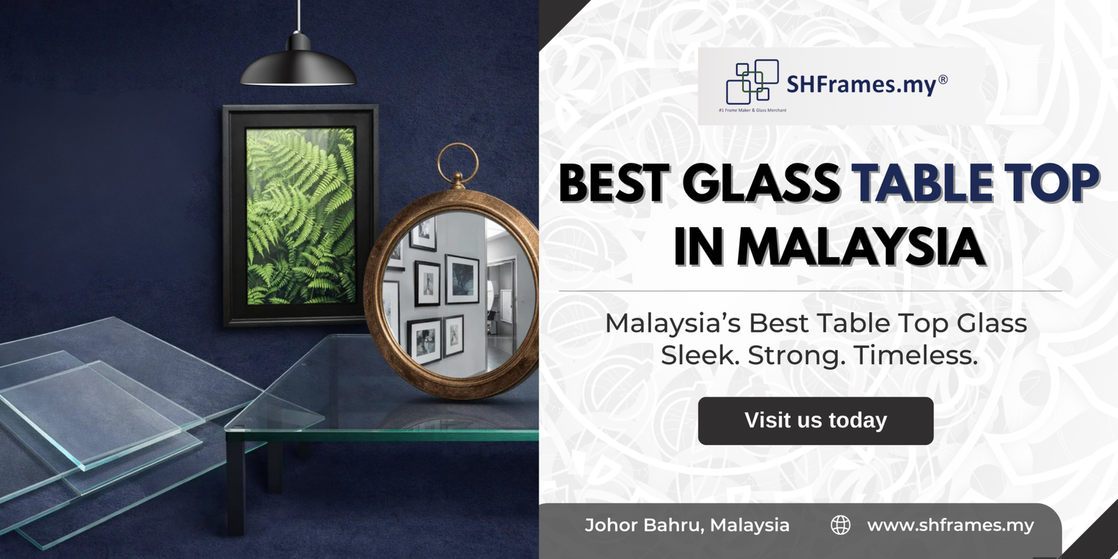 Glass Tabletop/table top Near Me Malaysia: Your Complete Guide to Custom & Tempered Glass Solutions best-glass-table-top-in-malaysia-shframes
